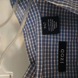 Big and tall long sleeve shirt